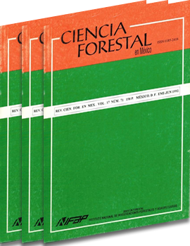 					Ver Vol. 17 Núm. 71 (1992): Ciencia Forestal en México
				