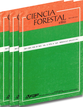 					Ver Vol. 16 Núm. 69 (1991): Ciencia Forestal en México
				