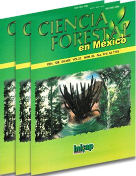 					Ver Vol. 23 Núm. 83 (1998): Ciencia Forestal en México
				