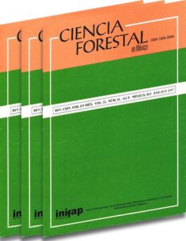 					Ver Vol. 22 Núm. 81 (1997): Ciencia Forestal en México
				