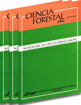 					Ver Vol. 20 Núm. 78 (1995): Ciencia Forestal en México
				