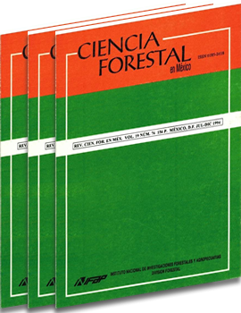 					Ver Vol. 19 Núm. 76 (1994): Ciencia Forestal en México
				